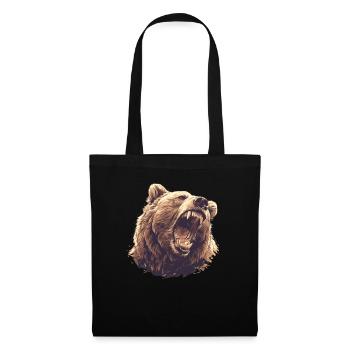 grizzly bears Grizzly bear - Tote Bag - black - Front