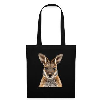 Wallaby - Stoffbeutel - Schwarz - Vorne