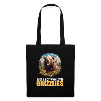 grizzly bears Grizzly bear - Tote Bag - black - Front