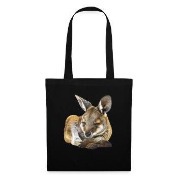 Wallaby - Stoffbeutel - Schwarz - Vorne