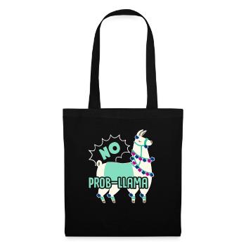 Llama No Prob Llama - Tote Bag - black - Front