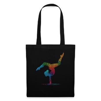 Gymnastics Gymnast Acrobatics Gymnast - Tote Bag - black - Front