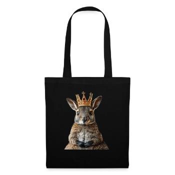Wallaby - Stoffbeutel - Schwarz - Vorne
