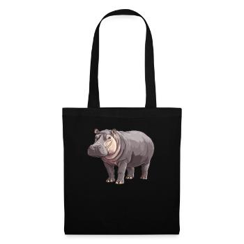 Hippopotamus Hippopotamus - Tote Bag - black - Front