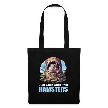 Hamster - Tote Bag - black - Front