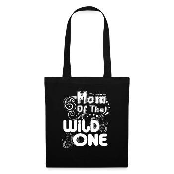 Mother's Day Gifts Mom Of The Wild One - Tote Bag - black - Front