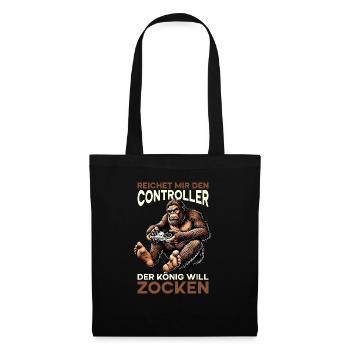 Hands me the controller the king wants to gamble - Tote Bag - black - Front