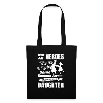 Become An Awesome Daughter - Tote Bag - black - Front