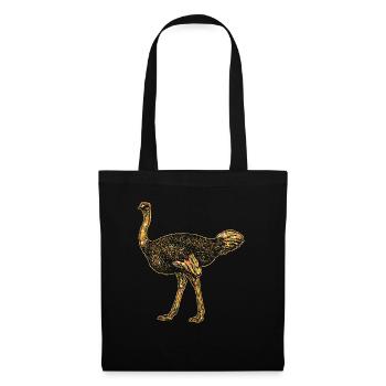 Ostrich Geometric - Tote Bag - black - Front