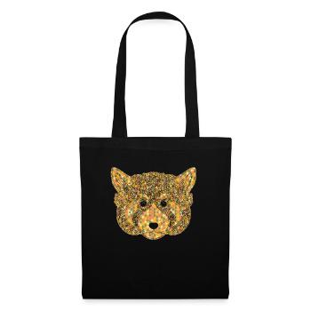 Red Panda Geometric - Tote Bag - black - Front