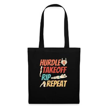 Water Sports Springboard Diver - Tote Bag - black - Front