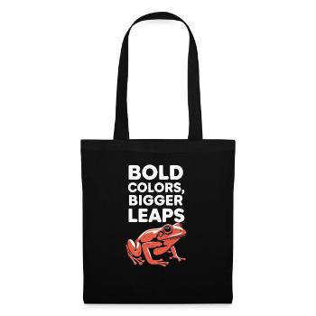 Tomato Frog Lover Animal Amphibian Froggy Toad - Tote Bag - black - Front