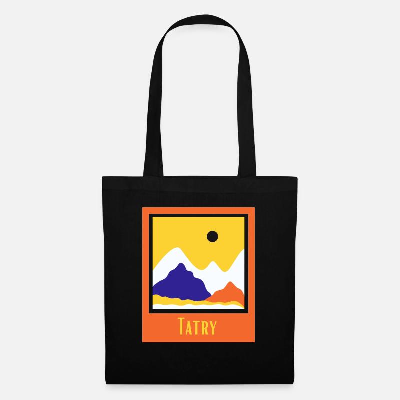 Tatry mountains - Tote Bag - black