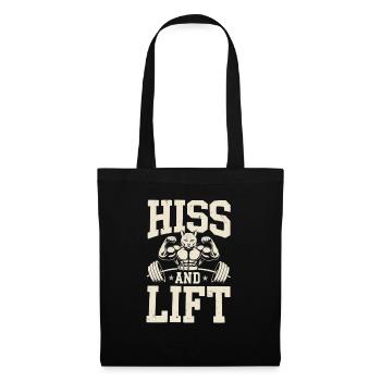Bodybuilding Cat Fitness Workout Gym Instructor - Tote Bag - black - Front