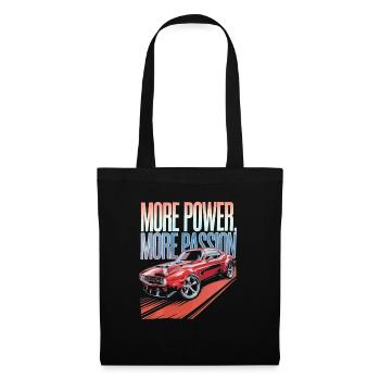 Muscle Car Carguy Vintage Car Collector Automobile - Tote Bag - black - Front