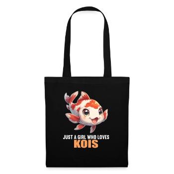 Koi Koi Carpe - Sac en tissu - noir - Devant