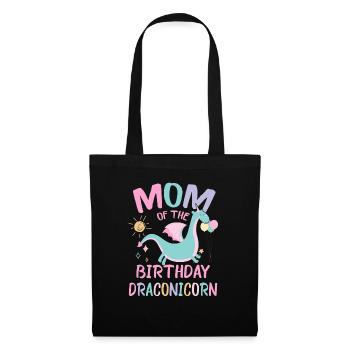 Maman de la fête de famille Dracon - Sac en tissu - noir - Devant