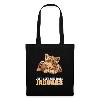 Jaguare Jaguar - Stoffbeutel - Schwarz - Vorne
