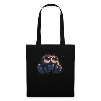 Jumping Spider Springspinnen Springspinne - Tote Bag - black - Front