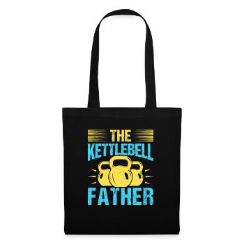 Fanatiques de fitness Le père de kettlebell - Sac en tissu - noir - Devant