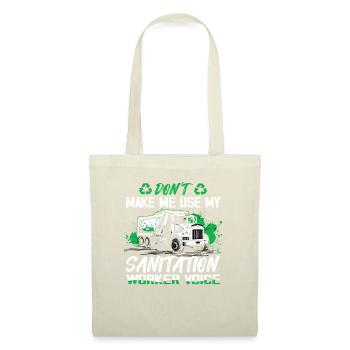 Garbage truck driver for sanitation workers - Tote Bag - nature - Front