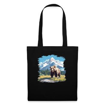 Ours Kodiak Ours Kodiak - Sac en tissu - noir - Devant