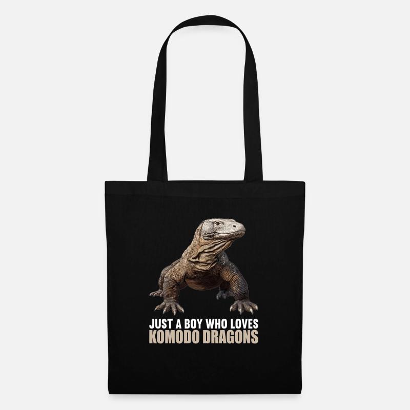 Komodowarane Komodowaran - Stoffbeutel - Schwarz