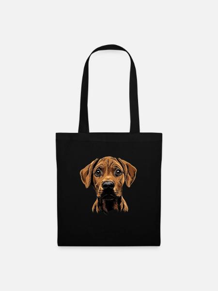 Rhodesian Ridgeback - Stoffbeutel - Schwarz