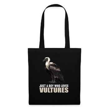 Vulture Geier - Stoffbeutel - Schwarz - Vorne