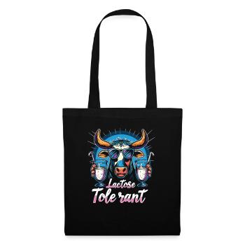 Lactose tolerant - Tote Bag - black - Front