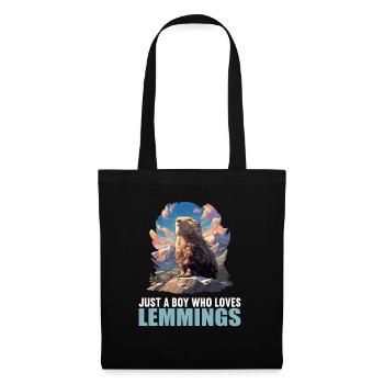 Lemmings Lemming - Tote Bag - black - Front