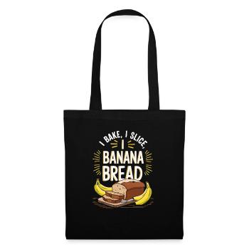 Banana Bread Eater Food Lover Breakfast Foodie - Tote Bag - black - Front