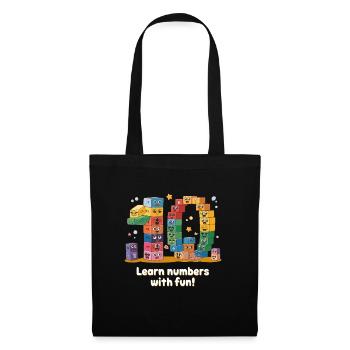 NOMBRE JOUR - Sac en tissu - noir - Devant