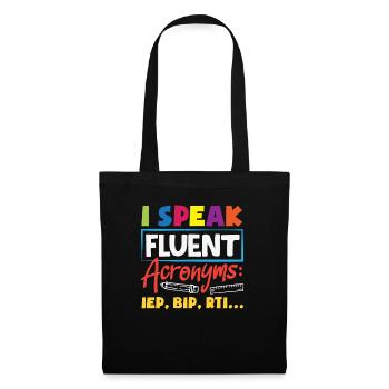 Psychologie Conseillère Psychologique Scolaire - Sac en tissu - noir - Devant