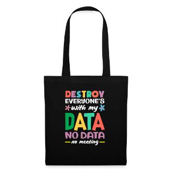 Psychologie Conseillère Psychologique Scolaire - Sac en tissu - noir - Devant