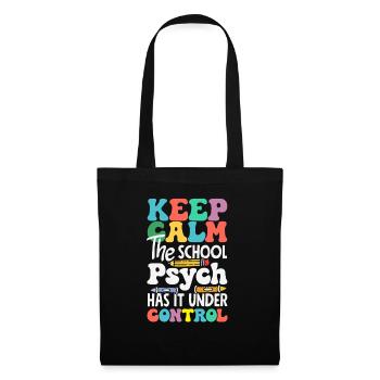 Psychologie Conseillère Psychologique Scolaire - Sac en tissu - noir - Devant