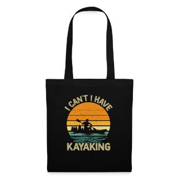 Kayak -Kayak -Paddle Lovers Kayak Adventure - Tote Bag - black - Front
