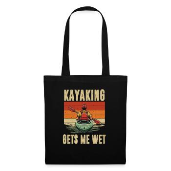 Kayak -Kayak -Paddle Lovers Kayak Adventure - Tote Bag - black - Front