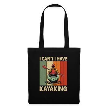 Kayak -Kayak -Paddle Lovers Kayak Adventure - Tote Bag - black - Front