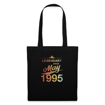 30th Birthday Legendary since May 1995 Born in '95 - Tote Bag - black - Front