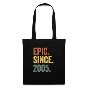 Epic Depuis 2005 Année de naissance Anniversaire - Sac en tissu - noir - Devant