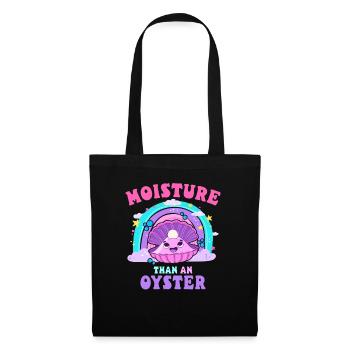 humidité qu’une huître embarrassante inappropriée - Sac en tissu - noir - Devant