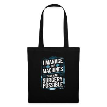 Anesthesia Technician Anesthesiologist Job - Tote Bag - black - Front