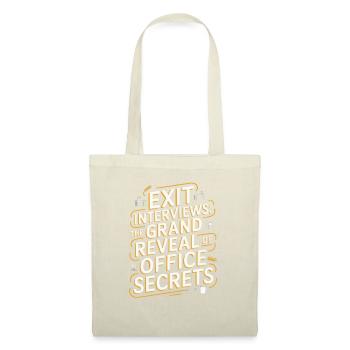 HR Manager Human Resource Employee Exit Interview - Tote Bag - nature - Front
