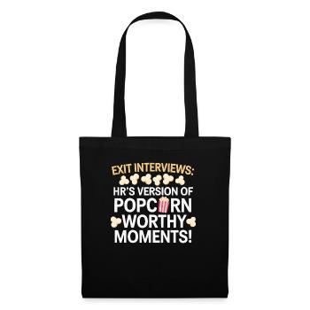 HR Manager Human Resource Employee Exit Interview - Tote Bag - black - Front
