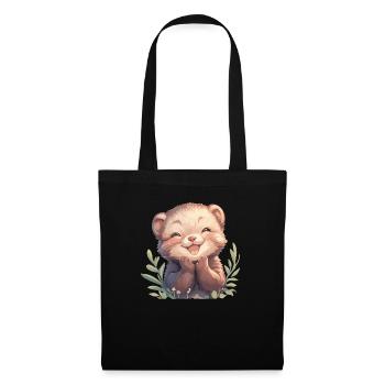 Vison Vison - Sac en tissu - noir - Devant