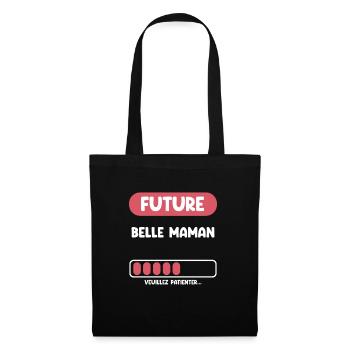 Mother-to-be, mother-in-law, mother-in-law gift - Tote Bag - black - Front