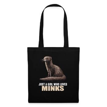 Vison Vison - Sac en tissu - noir - Devant