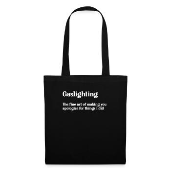 Véritable éclairage au gaz professionnel - Sac en tissu - noir - Devant