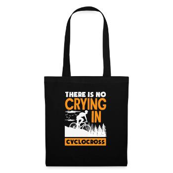 Gravel Bike Cyclocross With Cyclocross - Tote Bag - black - Front